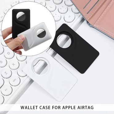 For Apple AirTag Anti-Scratch Protective Cover Wallet Credit Card Case GPS Locator Ultra-Thin Protector Case for Apple AirTags