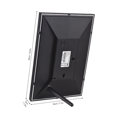 Andoer 10.1-Inch WiFi Digital Photo Frame Cloud Digital Picture Frame 1280*800 TFT Touch Screen 16GB Storage Share Photo via APP