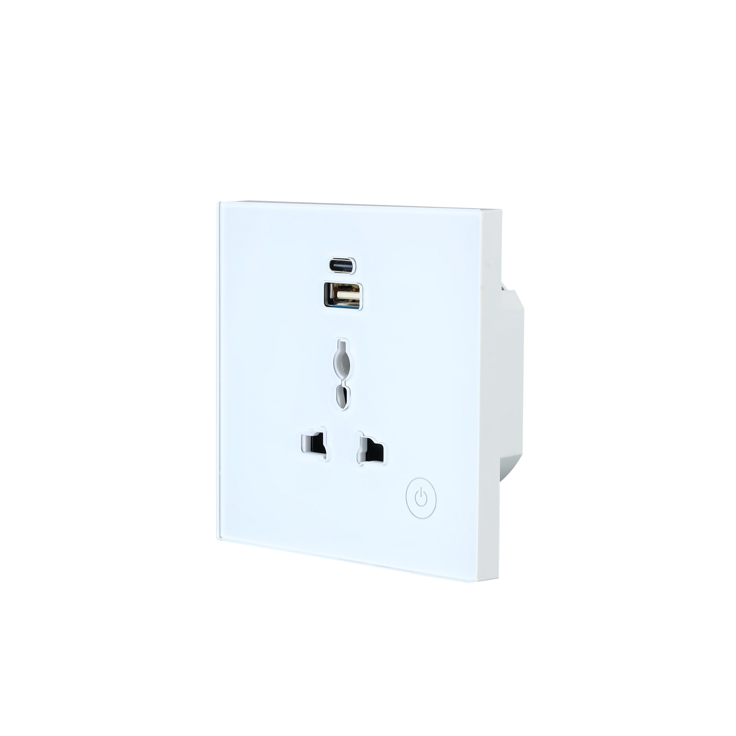 Alexa Google Voice Smart Home Tuya WIFI Control Wall Socket with USB Port Universal Electrical Plug Power US / UK Smart Switch