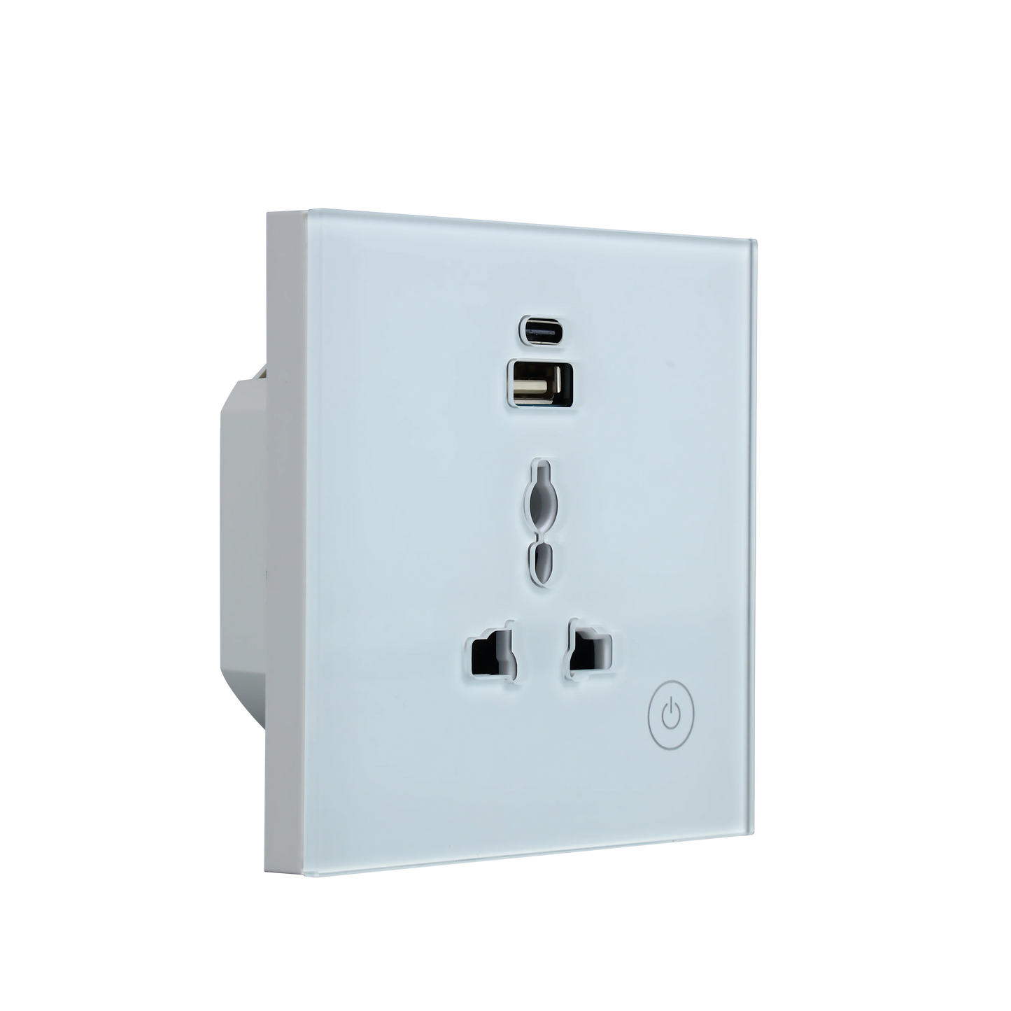 Alexa Google Voice Smart Home Tuya WIFI Control Wall Socket with USB Port Universal Electrical Plug Power US / UK Smart Switch