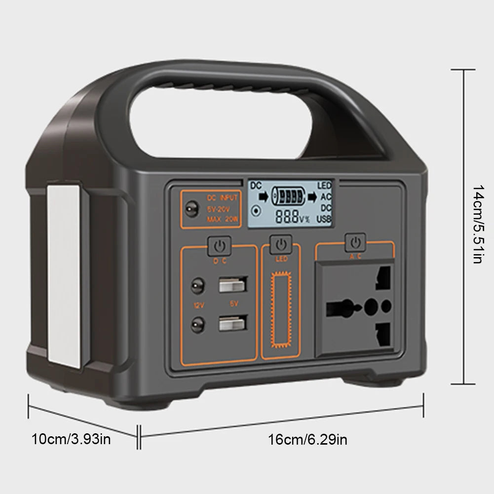 New Emergency Energy Storage Battery Outdoor Camping Mobile Power Supply 24000mAh Large Capacity Portable Charging Station