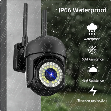 5MP Wifi Camera Outdoor HD Monitoring Security Protection Automatic Tracking Night Vision Bidirectional Audio YIIOT APP Camera