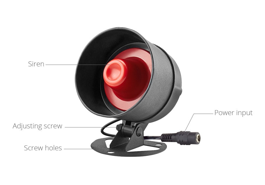 Local Speaker Remote Controller Security Alarm