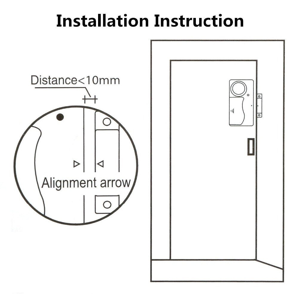 Magnetic Triggered Security Alarm