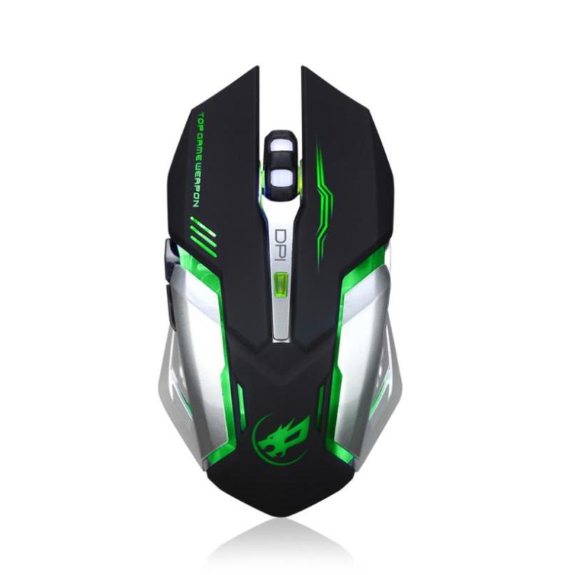Wireless Silent LED Mouse