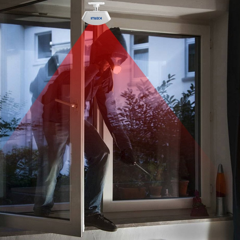 Detector infrarrojo de cortina inalámbrico