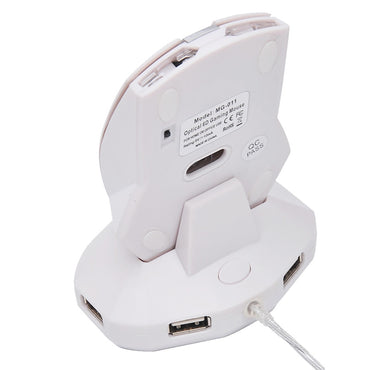 Ratón inalámbrico recargable para juegos