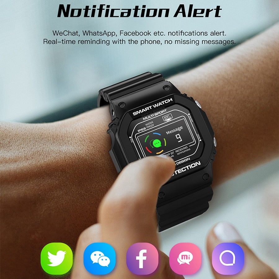Reloj inteligente con seguimiento de actividad física Android