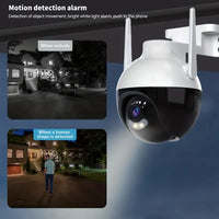 Wireless Security WIFI Camera Indoor Outdoors, 360° PTZ Panoramic IP Camera, HD 1080P Smart Home Camera,  Baby/Pet Monitor