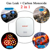 Tuya Smart Life CO GAS Leak Carbon Monoxide Detector WIFI LPG Natural CH4 Methane Combustible Leakage Coal Alarm Sensor Plug in