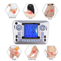 Tens Massager Ems Muscle Stimulator Acupuncture Electrical Pads Pulse Low Frequency Physiotherapy Slimming Machine Health Care