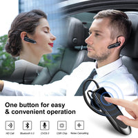 New Bee Bluetooth Headset V5.0 Wireless Earphones Headphones with Mic 24Hrs Earbuds Earpiece Mini Handsfree for iPhone xiaomi