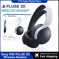 Sony PlayStation PULSE 3D™ Wireless Headset with 2 Dual Noise-Cancelling Microphones 3.5mm Jack Gaming Headphone For PS5/PS4