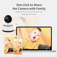 WiFi Camera de Seguranca V380 Pro HD Auto Tracking Night Vision Infrared Baby Monitor CCTV Camera with Smart Home Surveillance