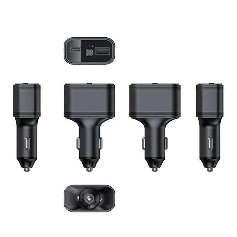 4G TKSTAR GPS Tracker 4G Car Charger Type-C Smart GPS Locator Voice Monitor Multi-Alarms Free Web&APP Tracking Device