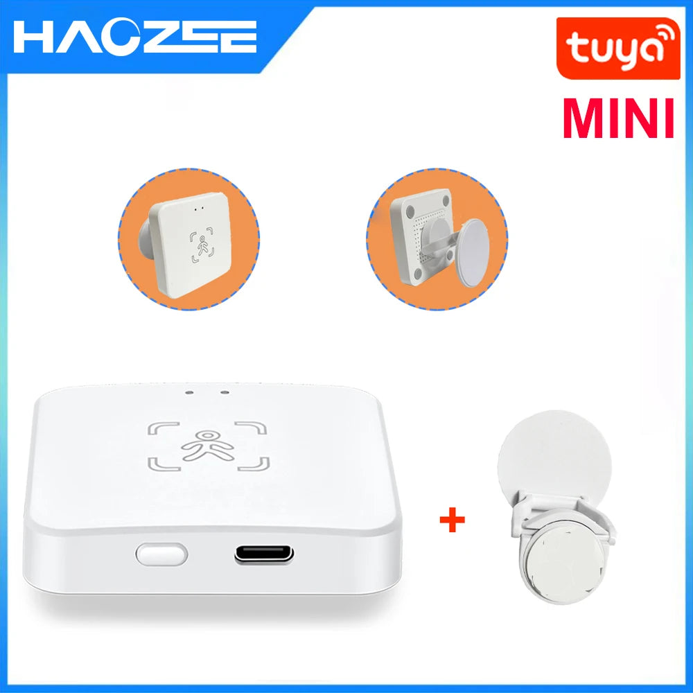 Tuya Zigbee Human Presence Detector Smart Human Body PIR Sensor Radar Detector Motion Sensors Support Home Assistant