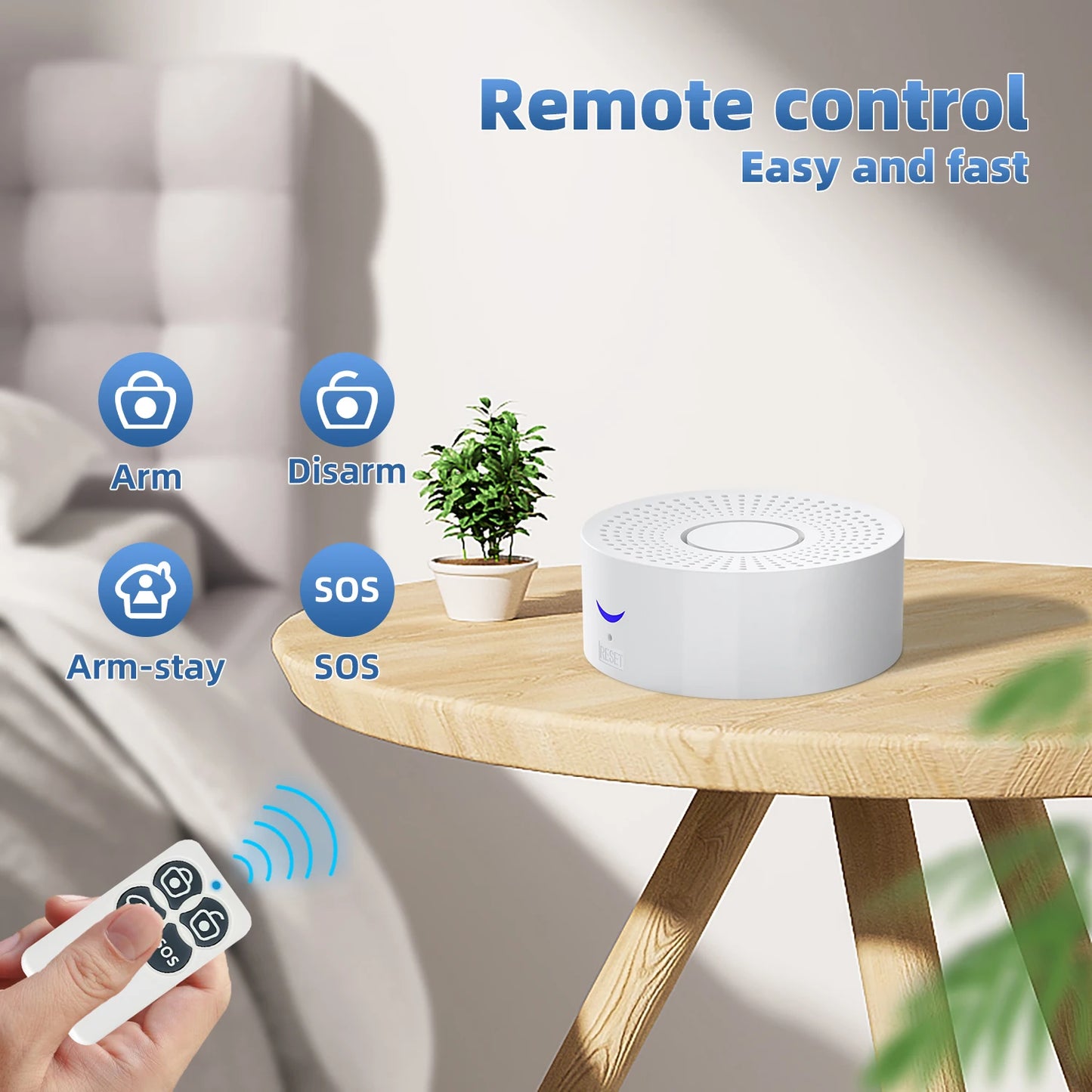 Tuya Wifi Smart Home Alarm System 433mhz Burglar Security Alarm Siren Smart Life App Control Wireless Home Alarm Kits