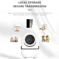 Wireless IP Camera Baby Monitor Surveillance Camera 1080P CCTV HD Smart Security Two Way Talk Night Vision Intelligent Tracking