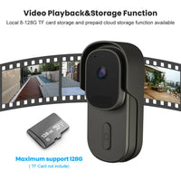 Tuya Video Doorbell Smart Waterproof WiFi Wireless Door Bell DC AC Battery Powered 1080P 2MP Camera Works with Alexa Google