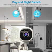 Wireless WIFI Camera IP Cam 32GB 360 4K 1080P Night Vision Video Audio Outdoor Radio Type C For XIAOMI Smart Home Human Zoom