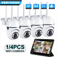 1080P HD WiFi Surveillance Cameras 5G Outdoor 4.0X Zoom Video Security CCTV IP Camera Smart Full Color Human Detect Night Vision