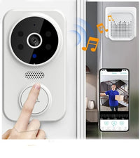 Tuya Popular M8 Wireless Doorbell Camera 1080 HD Informe Ring Chime WiFi Video Smart Intercom Doorbell