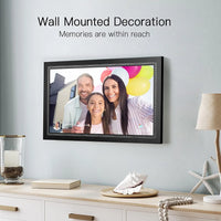 2023 New Design Wifi Digital Photo Frame 15.6/15'' FHD 1080P Fast Shipping USB Frameo App Control  Electronic Album