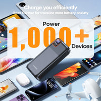 Tuodes Power Bank 20000mAh PD20W External Large Battery Capacity 22.5W Fast Charging Portable Charger For iPhone Samsung Xiaomi