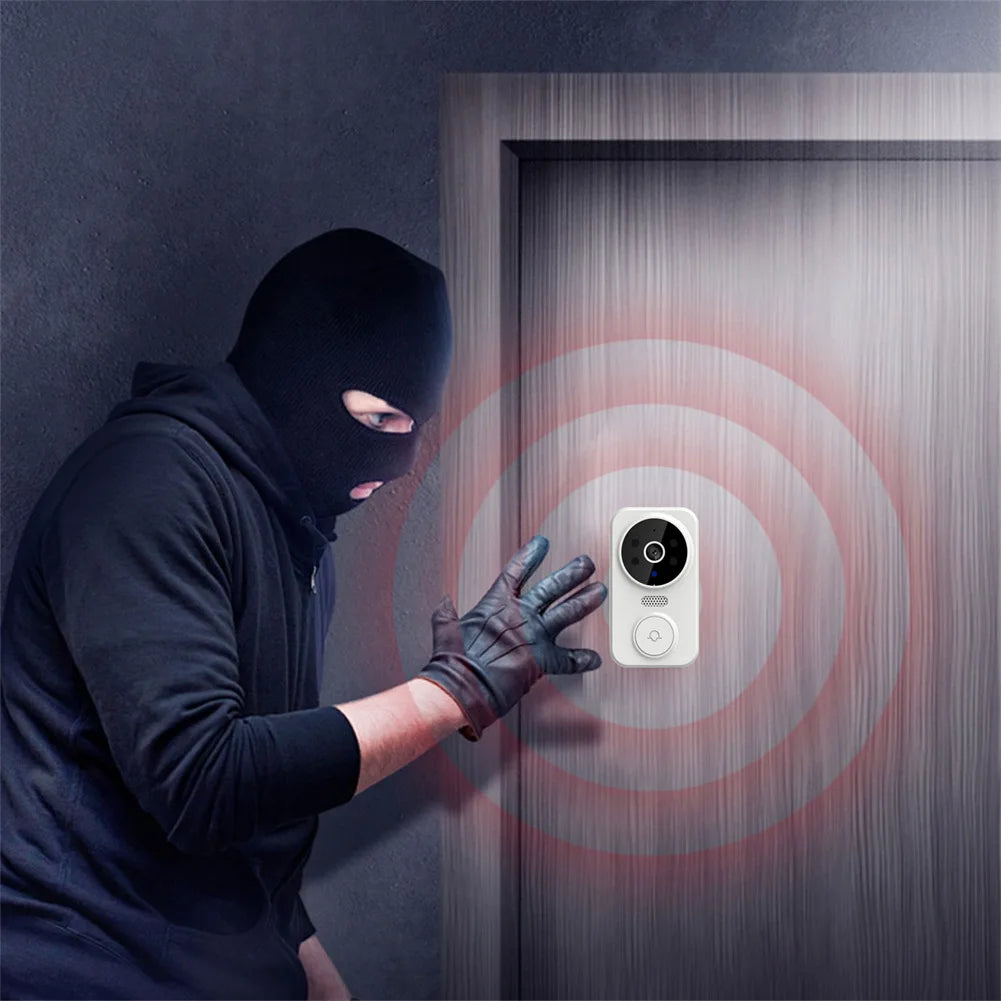 Tuya Popular M8 Wireless Doorbell Camera 1080 HD Informe Ring Chime WiFi Video Smart Intercom Doorbell