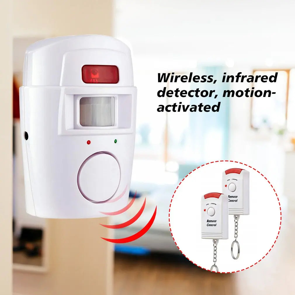 Wireless Motion Sensor Alarm Security Detector Indoor Outdoor Alert Systeem Met Afstandsbediening Voor Thuis Garage