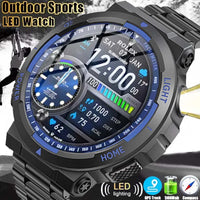 New For Huawei Men Smartwatch IP68 3ATM Swimming Waterproof Bluetooth Call 400 mAh Battery Health Track LED Lighting Smart Watch