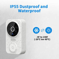 Tuya Popular M8 Wireless Doorbell Camera 1080 HD Informe Ring Chime WiFi Video Smart Intercom Doorbell