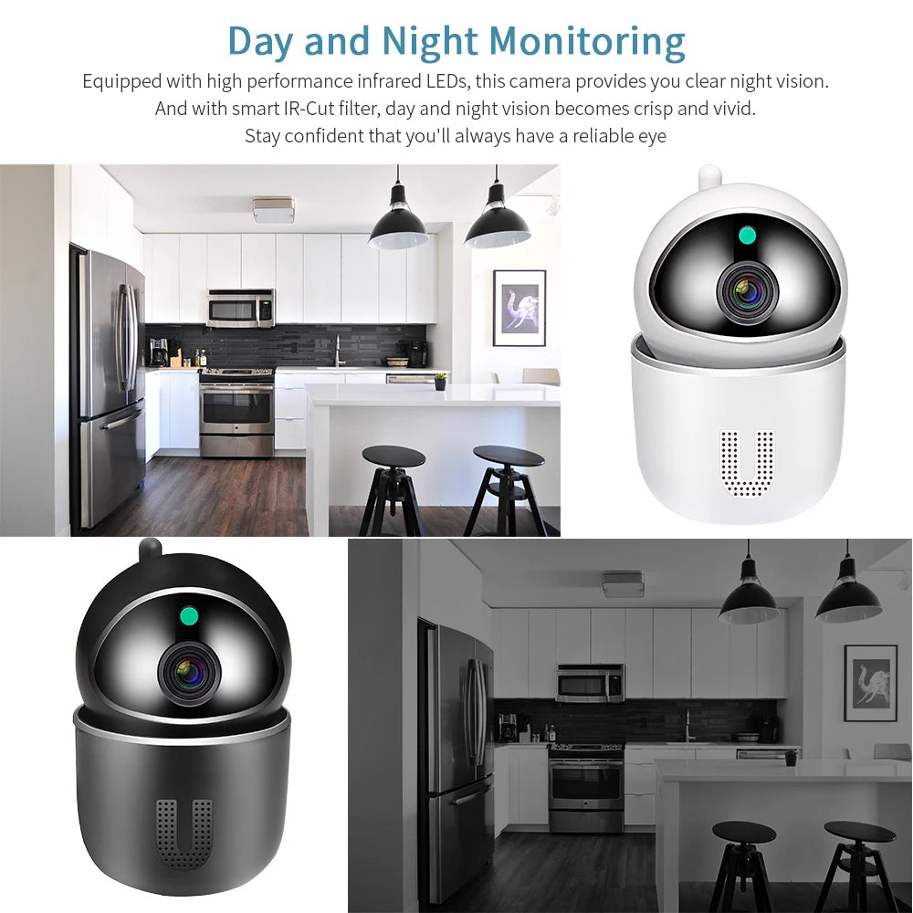 INQMEGA 2MP 5G  TUYA Cloud Wireless IP Camera Intelligent Auto Tracking Of Human Home Security Surveillance CCTV Wifi Camera