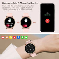 2024 New Lady Fashion Smart Watch women AMOLED HD Screen GPS Heart Rate Bluetooth Call Waterproof Outdoor SmartWatch For Xiaomi