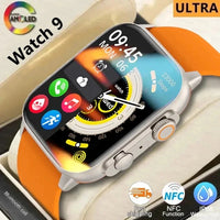 2024 Newest IWO Ultra 9 Gen 2 Smart Watch Men 49mm 2.2 inch HD Screen GPS NFC Waterproof Smartwatch Sports Fitness Watch PK HW8