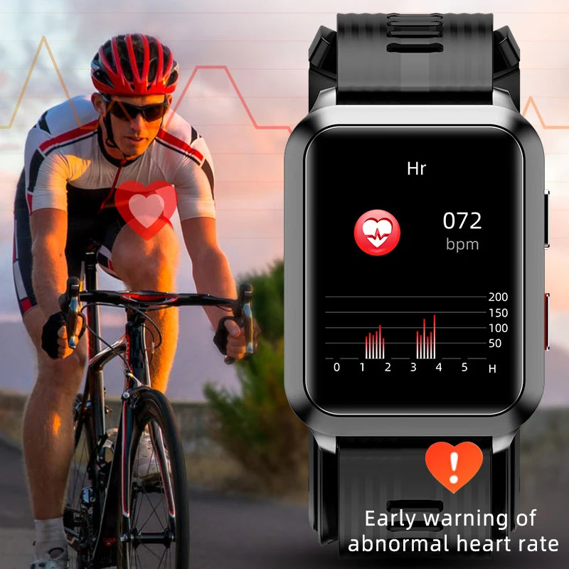 New smart watch air pump air bag precise medical level body temperature heart rate blood pressure blood oxygen monitoring watch