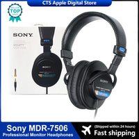 SONY MDR-7506 head-mounted full-closed studio monitor headphones HIFI music