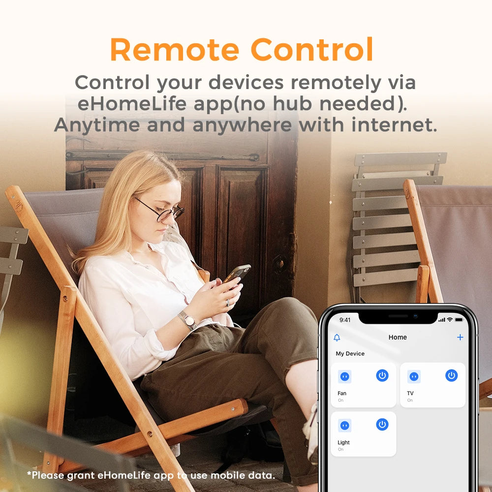 Refoss 15A HomeKit Smart Plug Mini WiFi Socket US Version App Remote Voice Control Support Alexa Google Assistant