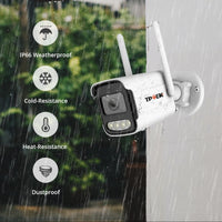 4K 8MP IP Camera Outdoor WiFi Security Camera Wireless Surveillance Wi Fi Bullet Waterproof IP Video Home Camera Cam Hi Pro