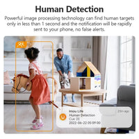 IMOU Indoor Cue 2E 2MP Wifi Security Camera Baby Monitor Night Vision Human Detection IP Camera Video Surveillance