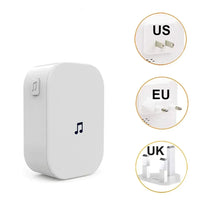 Wifi Wireless Doorbell Indoor Chime 100DB 433MHz Waterproof Door Ring Chime Doorbell Receiver Ding Dong Tuya Smart life home