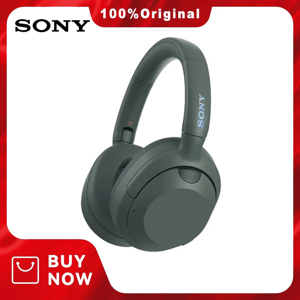 Sony ULT WEAR WH-ULT900N Wireless Noise Canceling Headphones Powerful Bass Foldable Earphone LDAC DSEE™ Dual Connection 3.5mm