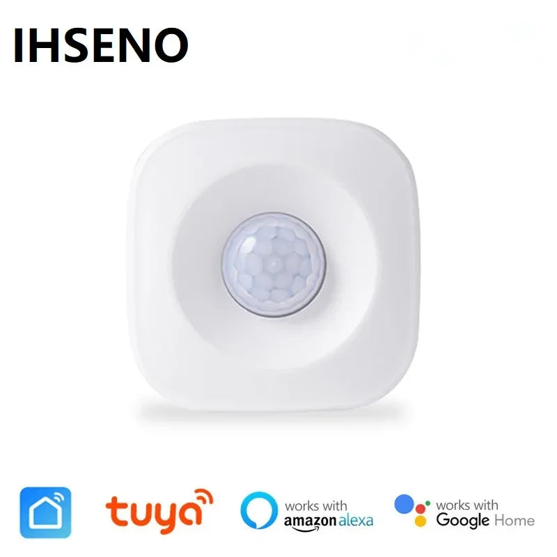 Tuya Smart Home ZigBee WIFI PIR Motion Sensor Detector Movement Sensor APP Remote Controller security protection For Alexa