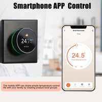 KKMOON WiFi Smart Thermostat Temperature Controller Weekly Programmable Button Control APP Voice Control with Alexa/Google Home