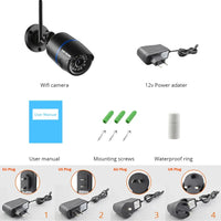 4MP 1080P IP Camera Outdoor WiFi Security Camera Wireless Video Surveillance WiFi Bullet CCTV HD Camera Cam Hi Pro