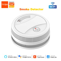 TYSH WiFi/Zigbee Tuya And Smart Life Smoke Detector Sensor & Carbon Monoxide Co Gas Detector Smoke Fire Sound Alarm