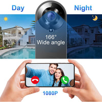 1080P Wireless Wifi Doorbell Video Intercom Door Bell with Camera Tuya Smart Home for Security Protection PIR Motion Detection