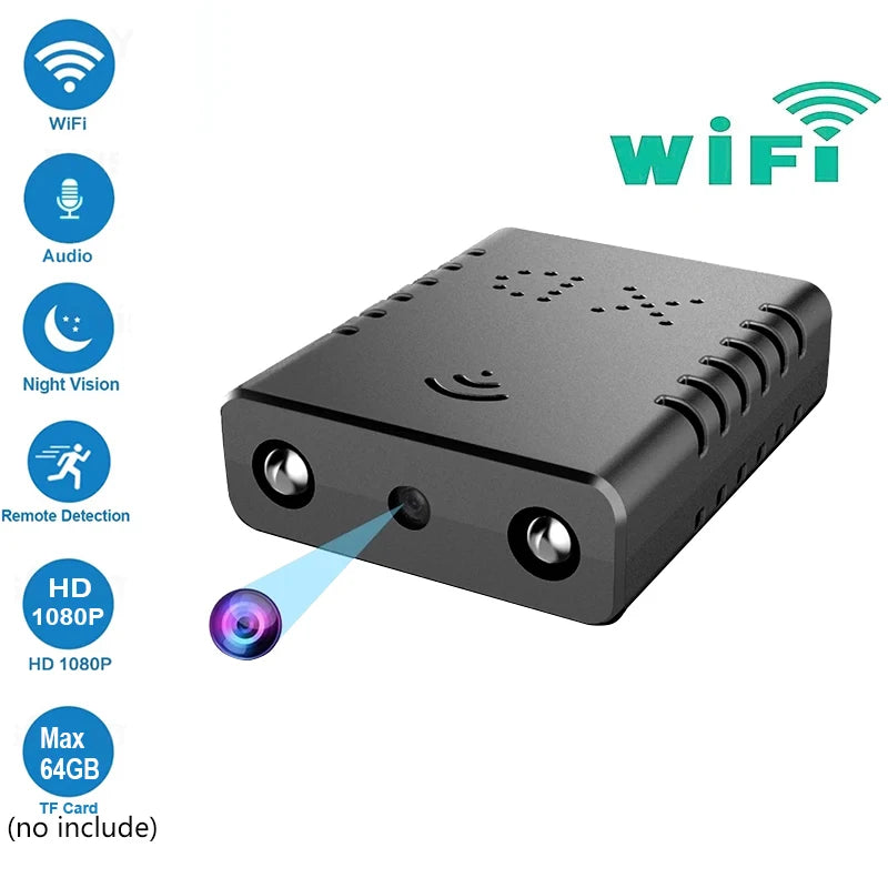 XD Mini Camera Full HD 1080P Home Security Camcorder 2.4G WIFI Supports memory cards  IP Web Cam Wifi Mini Camera Security