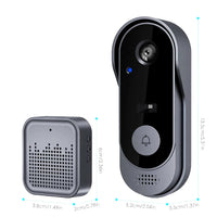 Tuya App Smart Home Video Doorbell WiFi Outdoor Wireless Door Bell Waterproof Battery Voice Intercom Doorbell Phone Video Camera