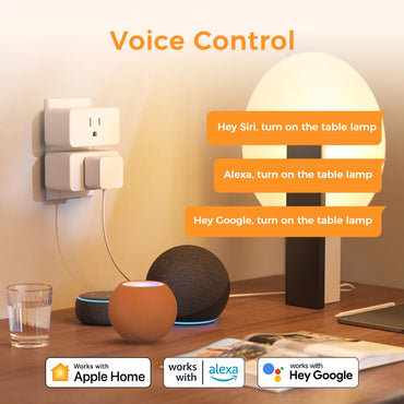 Refoss 15A HomeKit Smart Plug Mini WiFi Socket US Version App Remote Voice Control Support Alexa Google Assistant